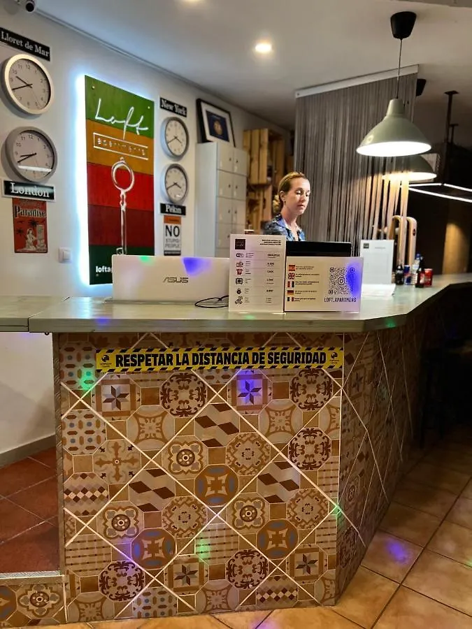 Hostal Loft Apart&Hostal Lloret de Mar